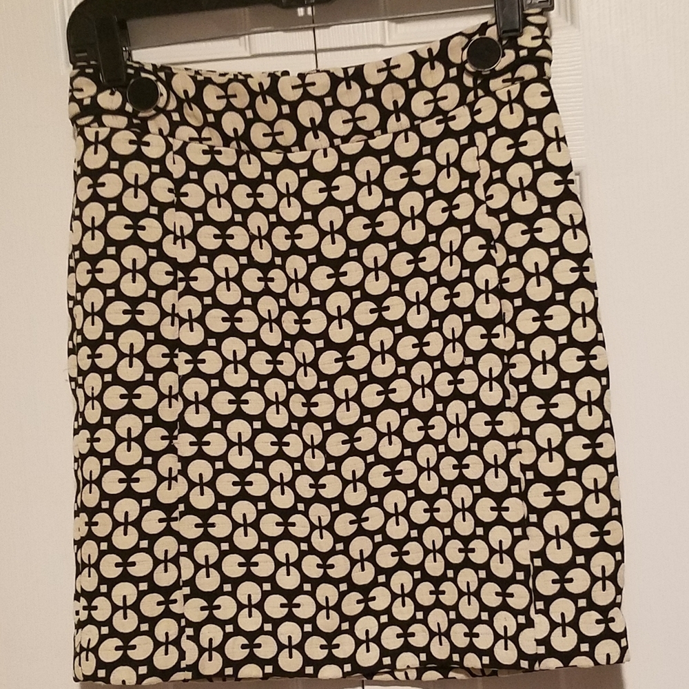 Banana Republic Geometric Printed Mini Skirt (B1)